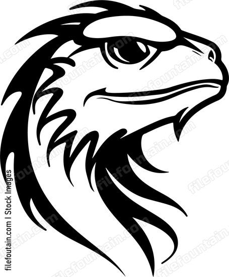 Bearded Dragon Mascot