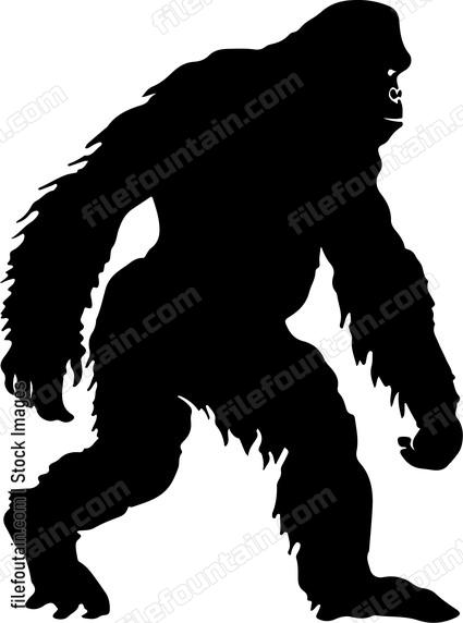 Bigfoot Silhouette