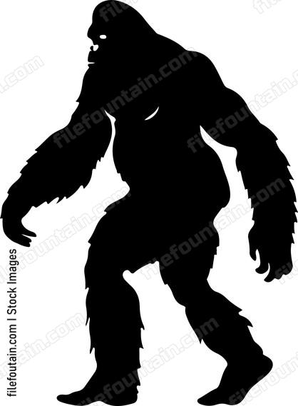 Bigfoot Silhouette