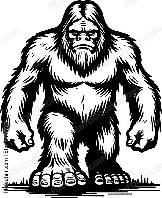 Bigfoot Stepping Forward