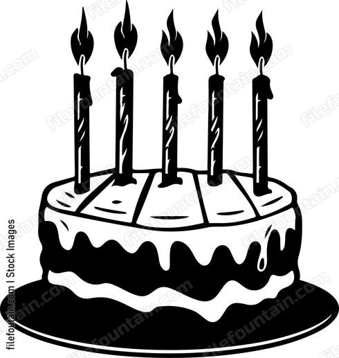 Birthday Cake With Candles