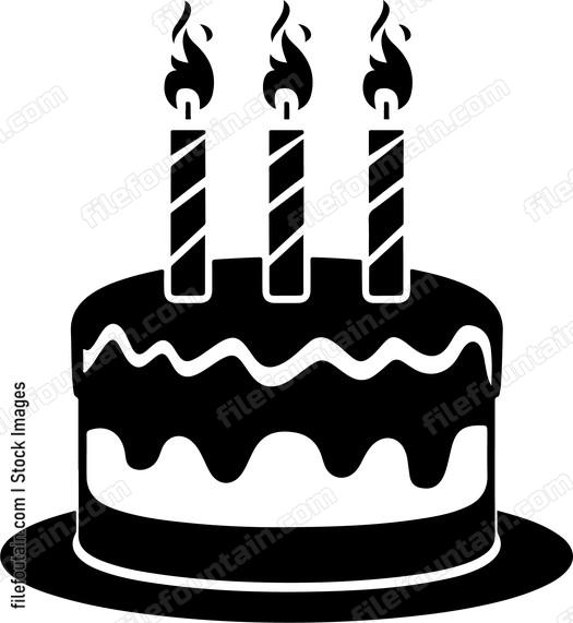 Birthday Cake With Candles