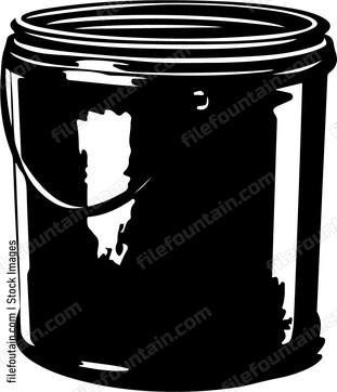 Blank Paint Can