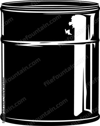 Blank Paint Can