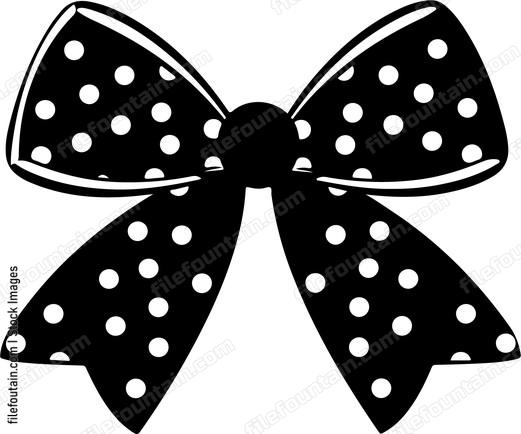 Bow Polka Dot