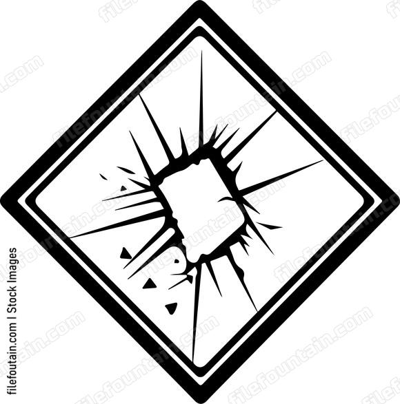 broken glass