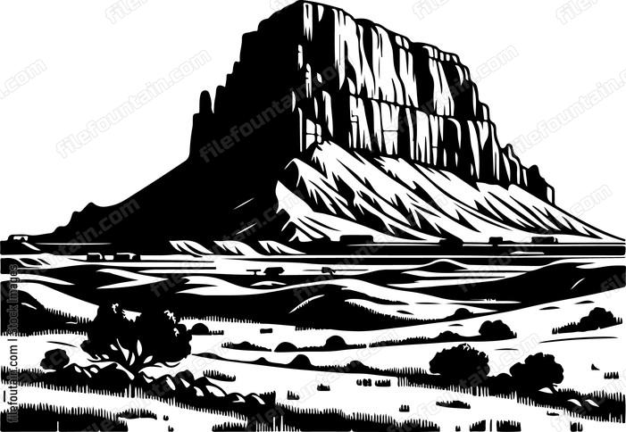 Butte Landscape