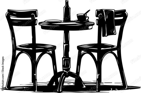 Cafe Table And Chairs