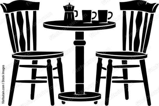 Cafe Table And Chairs