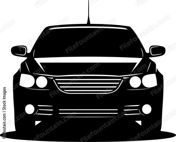 Car Driving With Headlight bf