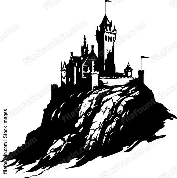 Castle On A Clifff