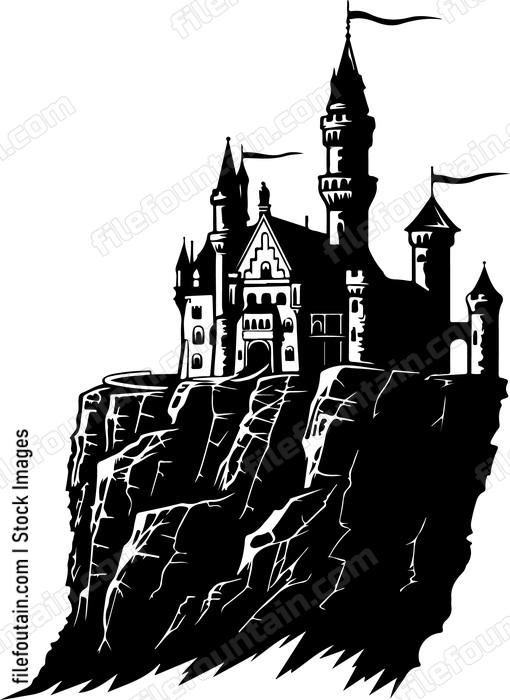 Castle On A Clifff