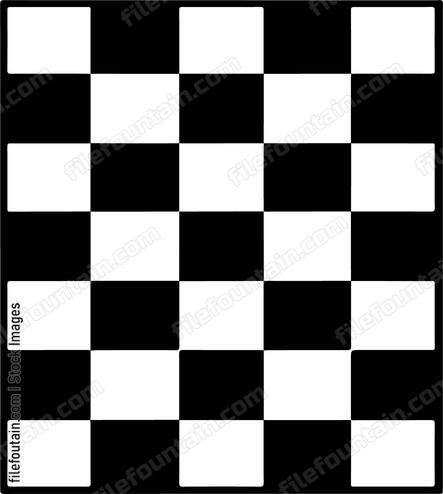 Checkered Square Frame