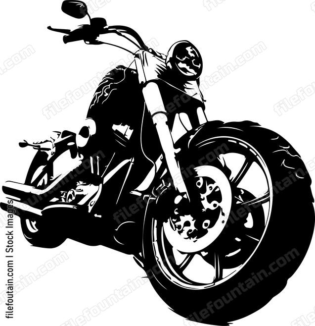 Chopper Motorcycle