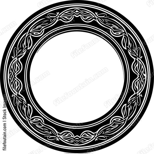 Circle Decorative Frame