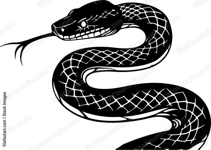 Coiled Snake