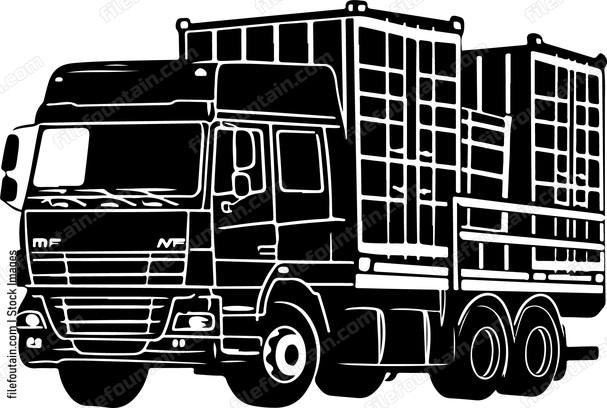 Container Pallet Transport b