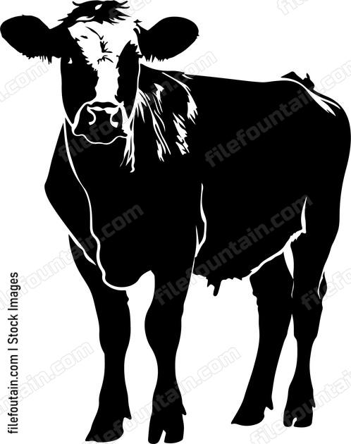 Cow Silhouette