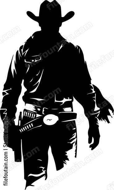 Cowboy Silhouette