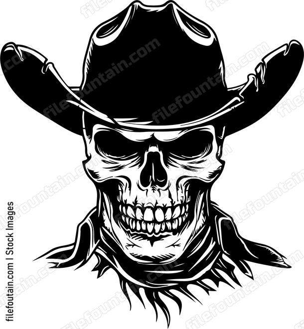 Cowboy Skull