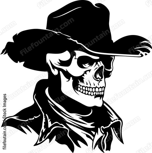 Cowboy Skull
