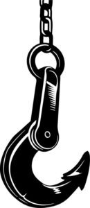 Crane Hook With Steel Gird dace cb afb