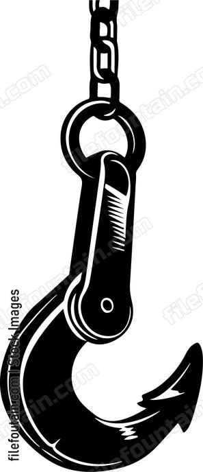 Crane Hook With Steel Gird dace cb afb