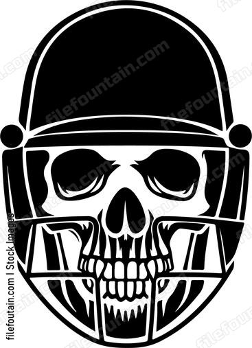 Cricket Skull