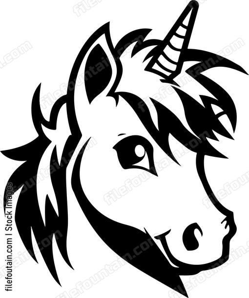 cute unicorn mascot