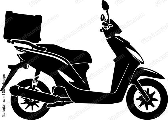 Delivery Moto Scooter