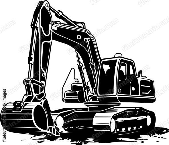 Demolition Excavator