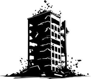 Destroyed Building