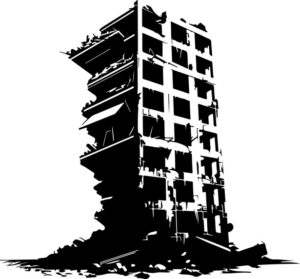 Destroyed Building