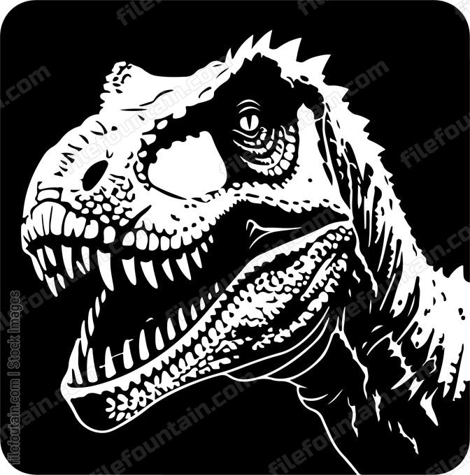 Dinosaur Face