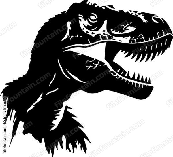 Dinosaur Head Side