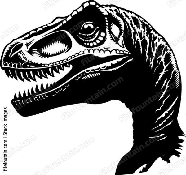 Dinosaur Head Side