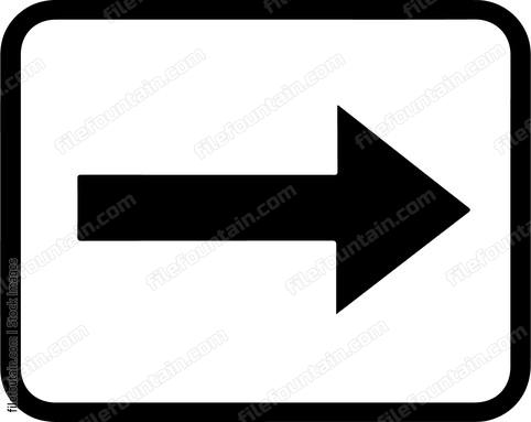 Direction Pointing Arrow