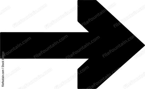Direction Pointing Arrow
