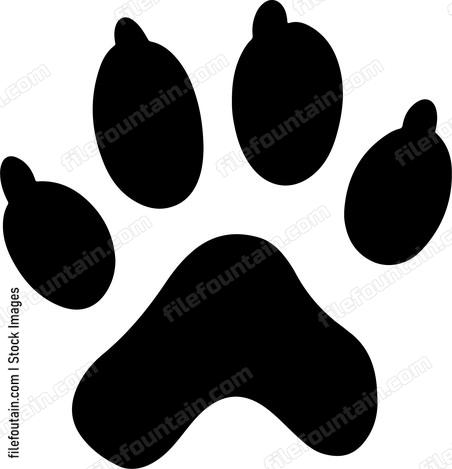 Dog Paw Bottom