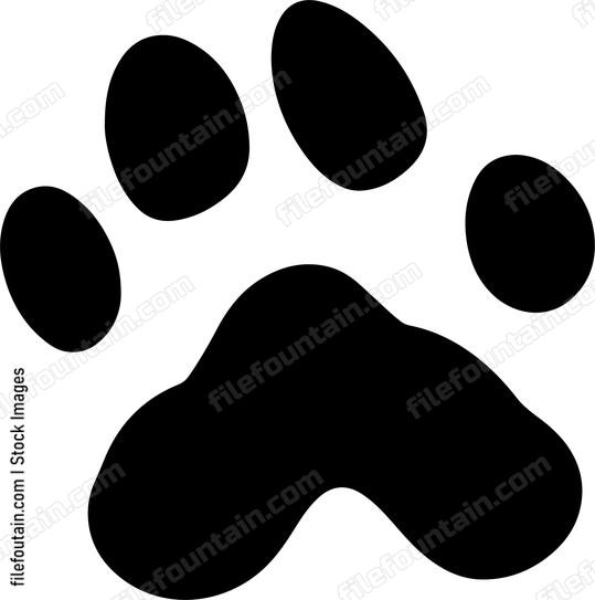 Dog Paw Bottom
