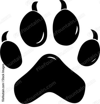 Dog Paw Prints