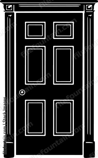 Door Closed Black
