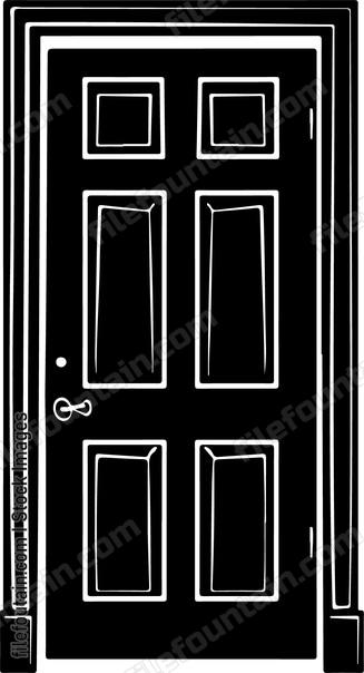 Door Closed Black