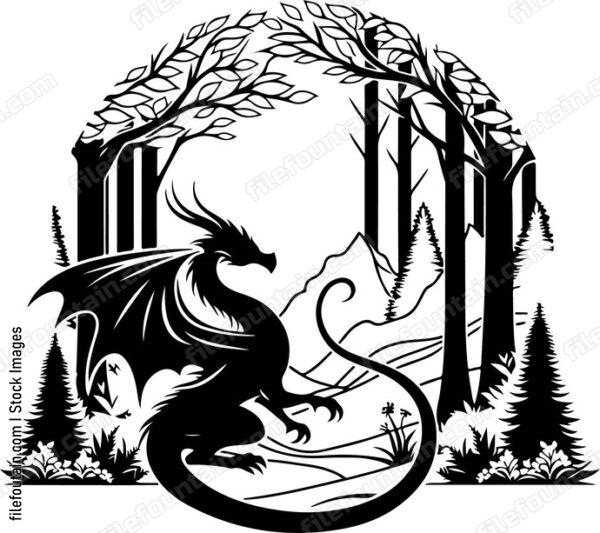 Dragon in the Forest