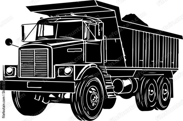 Dump Truck And Loader