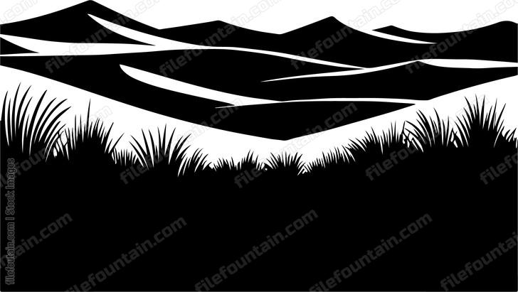 Dune Field Landscape