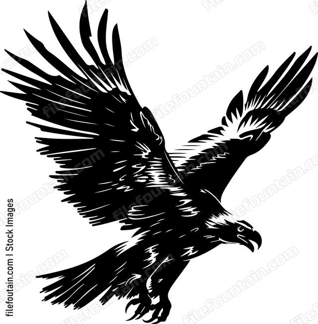 Eagle Attacking