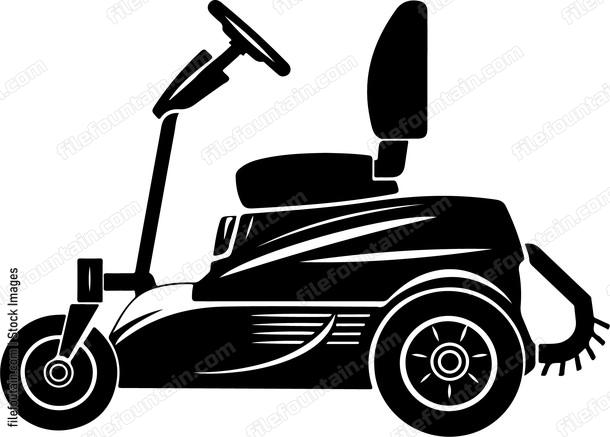 Electric Riding Lawn Mower