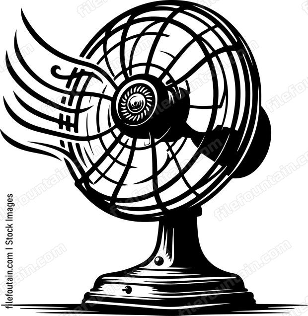 Electricxfanxcomplementingxthexairflowxofxaxhomesxcentralxairxsystemxforxconsistentxcoolingx