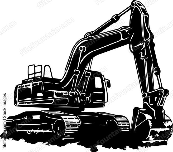 Excavator Puzzle For Kids
